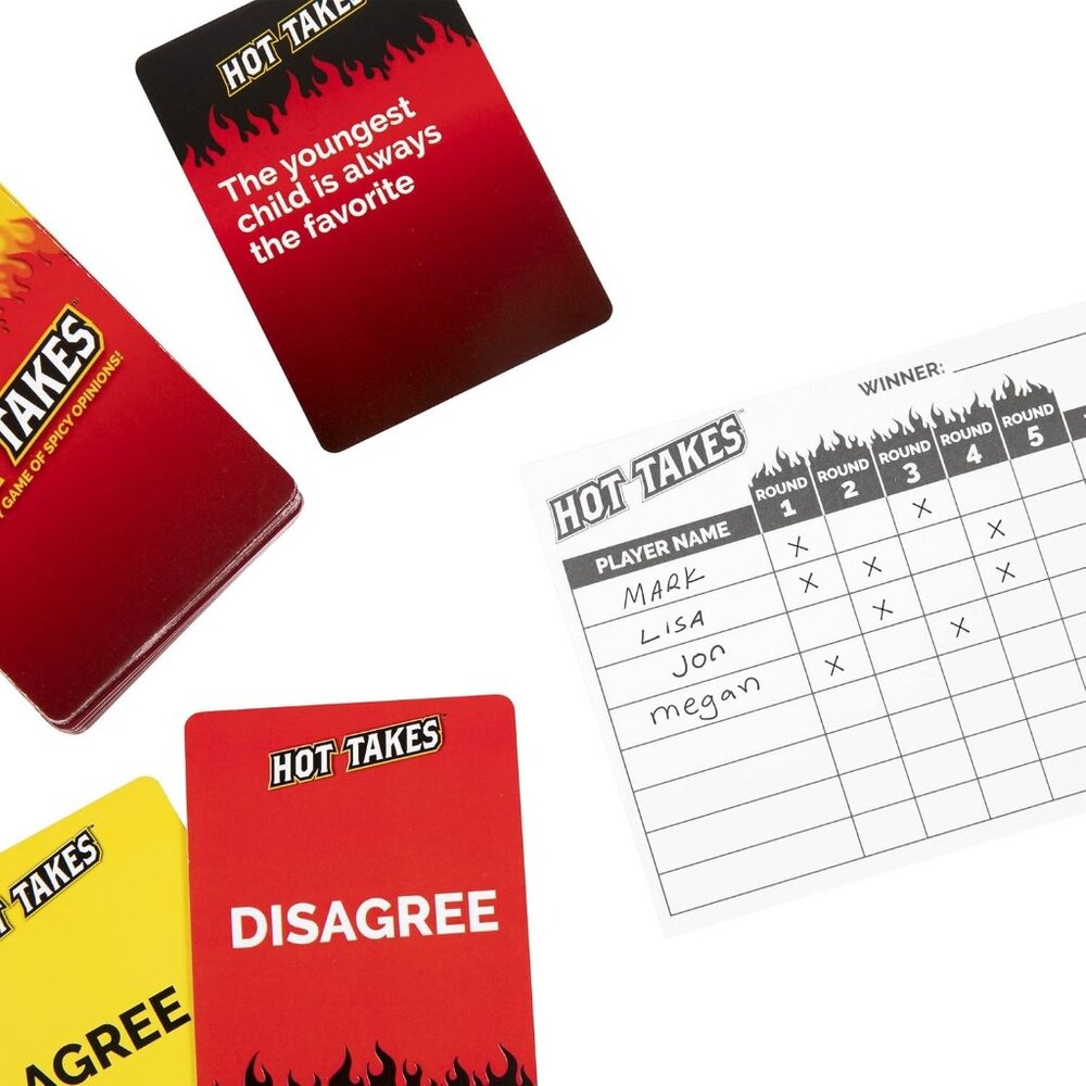 HOT TAKES The Party Game of Spicy Opinions Adult Party & Fun BRAND-NEW sealed - Picture 7 of 16
